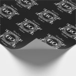 60:e årsdagen för bröllop, diamant vapensköld presentpapper<br><div class="desc">En romantisk design för att fira ditt 60 år giftermål. Om du vill ha hjälp med att anpassa den här designen kontaktar du mig, det är en fråga till den här designern, precis under den här texten. Denna sextioårsjubileum, 60-årsjubileum i bröllop har vapenskölden diamant eftersom det är den traditionella presenten...</div>