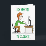"60:e BIRTHDAY FOR MY BROTHER"-kort Kort<br><div class="desc">HOPPAS ATT DU VILL HA DET HÄR COOLAN KORTET. ÄNDRA DET TILL KOSTYM DITT BEHOV PÅ INSIDAN OCH UTANFÖR SIDAN! TACK FÖR ATT JAG STOPPADE MED 1 AV MINA 8 LAGRINGAR!!!</div>