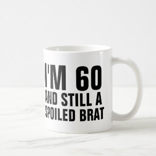 60:E BIRTHDAY FUNNY KAFFE KOPPAR, BRAT KAFFEMUGG