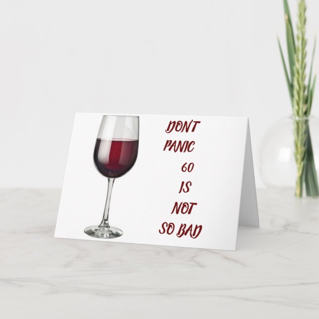 **60:e BIRTHDAY** PARTY ÄR DET DU HÖRDE! Kort (Framsida)