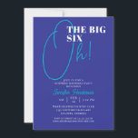 60:e blåturkos Surprise Birthday-inbjudan Inbjudningar<br><div class="desc">60:e blå turkos Surprise Birthday-inbjudan Dina gäster vet att det blir ett speciellt party genom att bara tittar på inbjudan!</div>