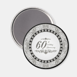 60:e Bröllop-årsdagen Magnet