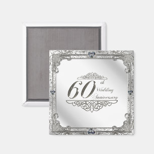60:e Bröllop-årsdagen Magnet