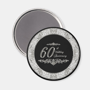 60:e Bröllop-årsdagen Magnet