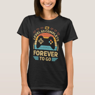60:e Bröllop-årsdagen videospelsnivå 60 komp T Shirt