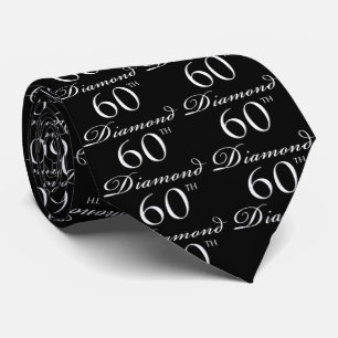 60:e diamantårsdagen med svart Damask Slips