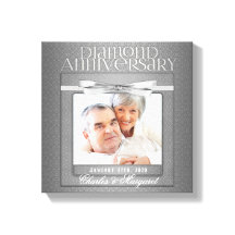 60:e Diamond Bröllop-årsdagen Foto