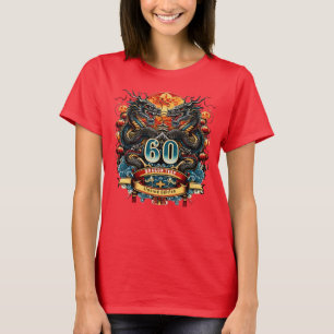 60:e födelsedag 1964 Årets nya år för drakmer T Shirt
