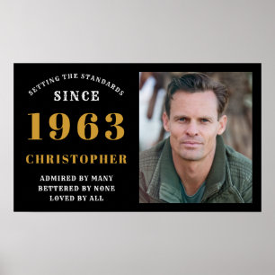 60:e födelsedag Born 1963 Lägg till foto från Namn Poster