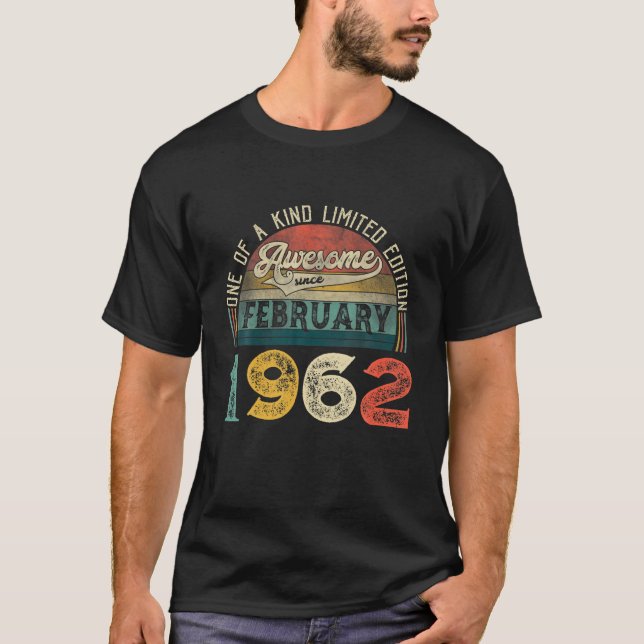 60:e födelsedag Dekorationen februari 1962 Manar K T Shirt (Framsida)