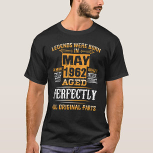 60:e födelsedag för bläckfiskar födda maj 1962 60 t shirt