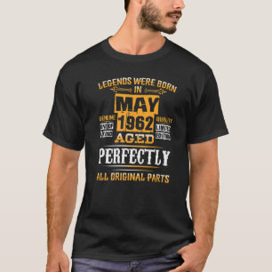 60:e födelsedag för bläckfiskar födda maj 1962 60 t shirt