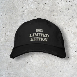 60:e födelsedag Golfer Begränsad Edition Funny Broderad Keps