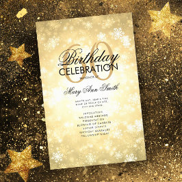 60:e födelsedag Guld Wonderland Menu