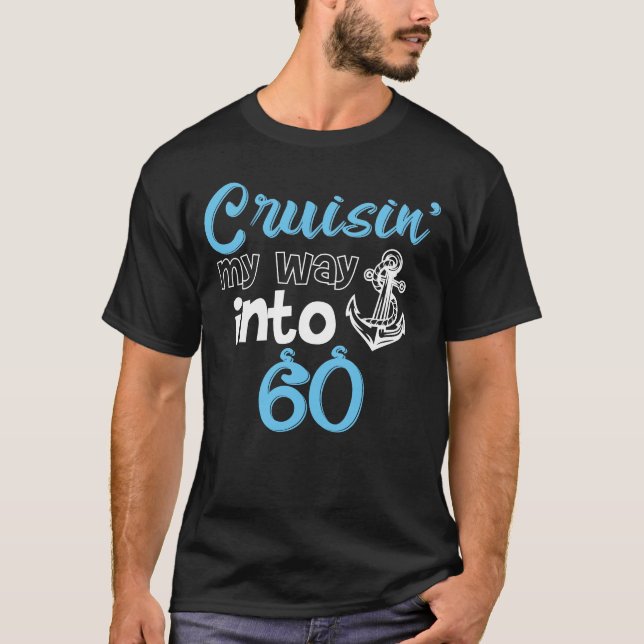 60:e födelsedag, kör in på 60 t shirt (Framsida)