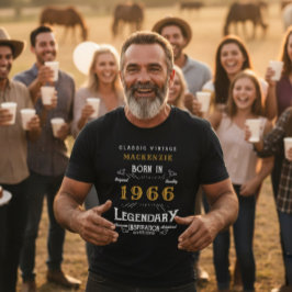 60:e födelsedag Lägg till ditt namn på födelseort  T Shirt