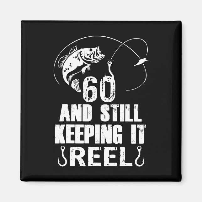 60:e födelsedag och fortfarande behålla det för at magnet (Framsidan)