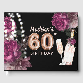 60:e födelsedag Personligen Ro Vin Gästböcker