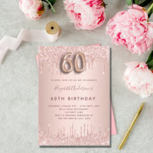 60:e födelsedag ro guld glitter