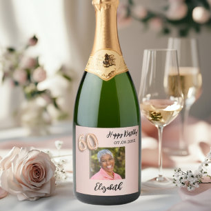 60:e födelsedag ro guld rosa