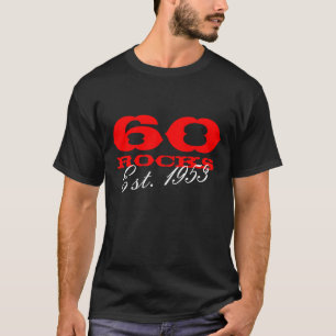 60:e födelsedag t-skjorta 60 Sten Est. 1953-202 Tee
