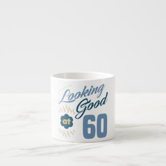 60:e födelsedag Tittar Bra Espressomugg