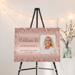 60:e födelsedag: välkomstdag för foto från ro Guld