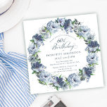60:e födelsedagen Dusty Blue Flower Wandeans Inbjudningar<br><div class="desc">Mjuk vattenfärgsblå ro och ponnyer skapar en söt vårtidskrans för att dekorera denna 60-årsinbjudan. Typografin tillför en estetisk elegant. Den här eleganten-födelsedagsinbjudan finns i både traditionell kartong och en nedladdningsbar version. Den ingår i Blommigten Dusty Blue. Du kan välja ett tema och sedan enkelt skapa ett unikt inbjudningspaket, välkomsttecken och...</div>
