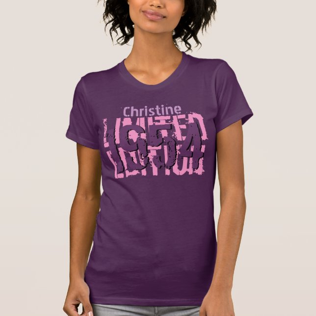 60:e födelsedagen Gift 1954Begränsadare utgåva V60 Tee Shirt (Framsida)
