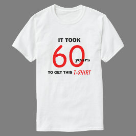 60:e födelsedagen - Gift Ideas för manar T Shirt -