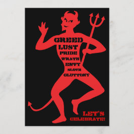 60:e födelsedagen - Helvetet om Party Inbjudningar