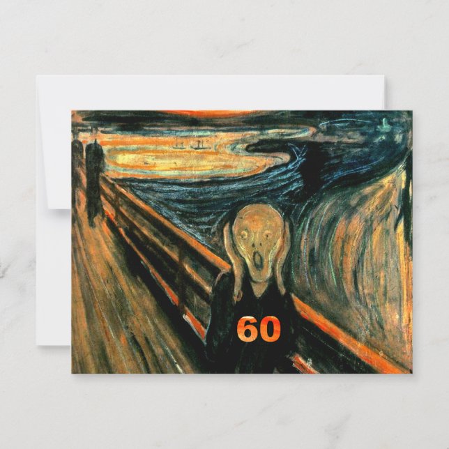 60:e födelsedagen kort (Framsida)