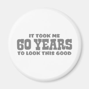 60:e födelsedagen magnet