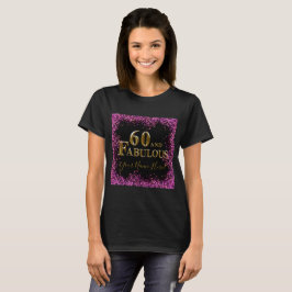 60:e födelsedagen t shirt