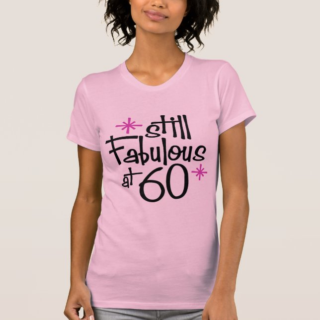60:e födelsedagen tee shirt (Framsida)