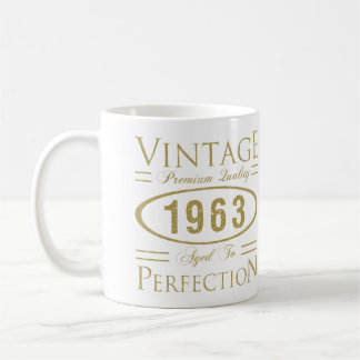 60:e födelsedagen Vintage 1963 Kaffemugg