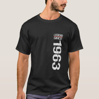 60:e födelsedagsdagen sedan 1963 60:e födelsedagen t shirt