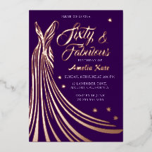 60:e Födelsedagsfesten guldblomma