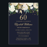 60:e födelsedagsinbjudan till Blommigten för flott Inbjudningar<br><div class="desc">Mer blommigt födelsedag i Lilla Bayleigh-affären!</div>