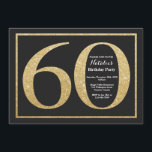 60:e födelsedagsinbjudan till Guld-Glitter-kalkbrä Inbjudningar<br><div class="desc">60:e födelsedagsinbjudan. Svarta och Guld Glitter Födelsedagsfest Inbjudan med bakgrunden till kretskort. Överraskad födelsedag. Vuxen födelsedag. Manar eller Kvinnor Bday Bash Party.
Om du vill göra ytterligare anpassningar klickar du på knappen Anpassa och användor verktygen som är utformat för att ändra mallen.</div>