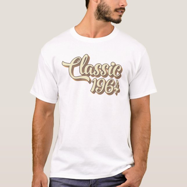 60:e födelsedagspresenten Gammal 1964 60 år gammal T Shirt (Framsida)