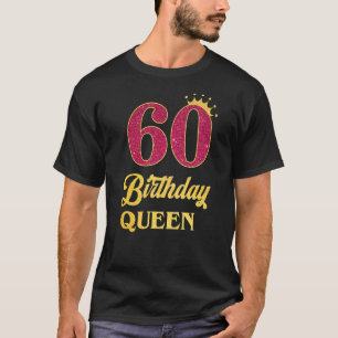 60:e födelsedagspressen, drottningprinsessan i 60  t shirt