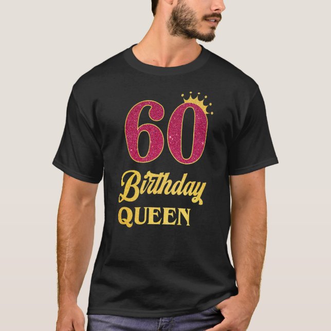 60:e födelsedagspressen, drottningprinsessan i 60  t shirt (Framsida)