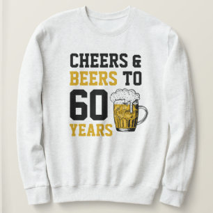 60:e födelsedagstjuren och Öl till 60 år T Shirt