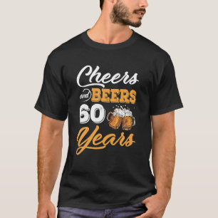 60:e födelsedagstjuren och Öl till 60 år T Shirt