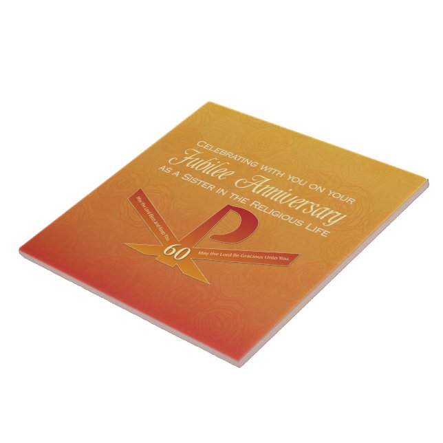 60:e jubileumsdagen nun Pax Kor, Orange Kakelplatta (Sidan)