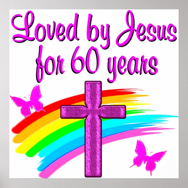 60:e LOVING GOD Poster (Framsidan)