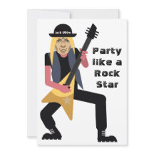60:e Manar 🎸 🤣 Rockstar Birthday Guitar Funky Ro