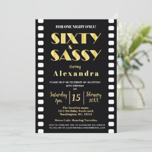 60:e och sextio Sassy Black Guld, 60:e roing Inbjudningar