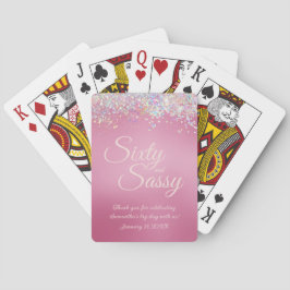 60:e och sextionde Födelsedagsfestens favoriter Casinokort